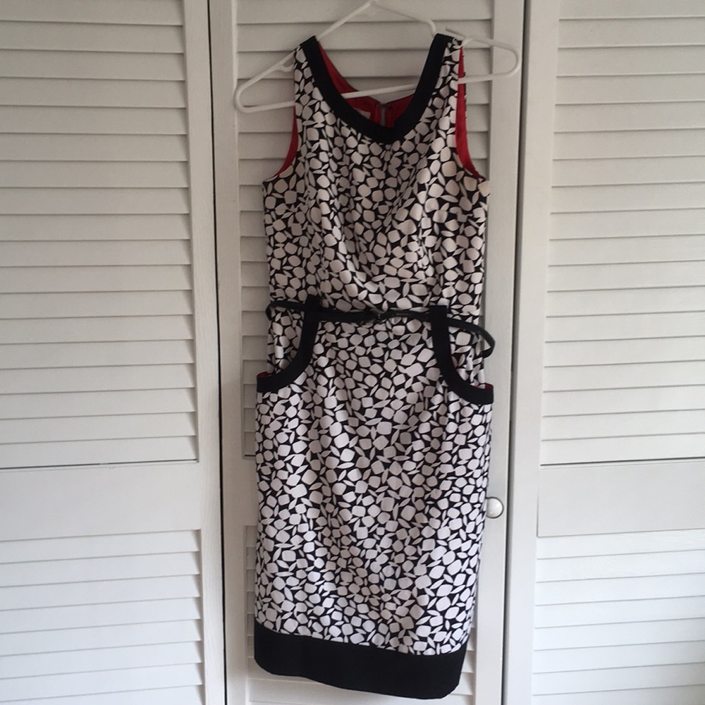 Black and white dress